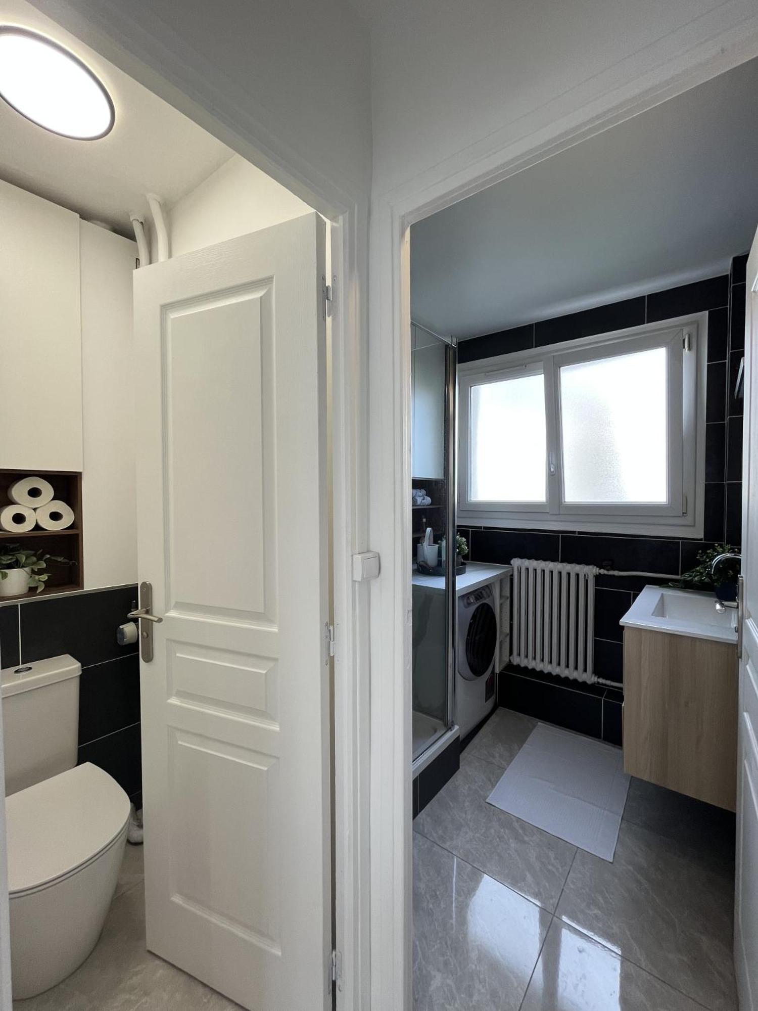 Entire 60M2 Apartment - Close To Paris - Parking - Kitchen - 2Min Rerb - Olympic'24 Бур-ла-Рен Экстерьер фото