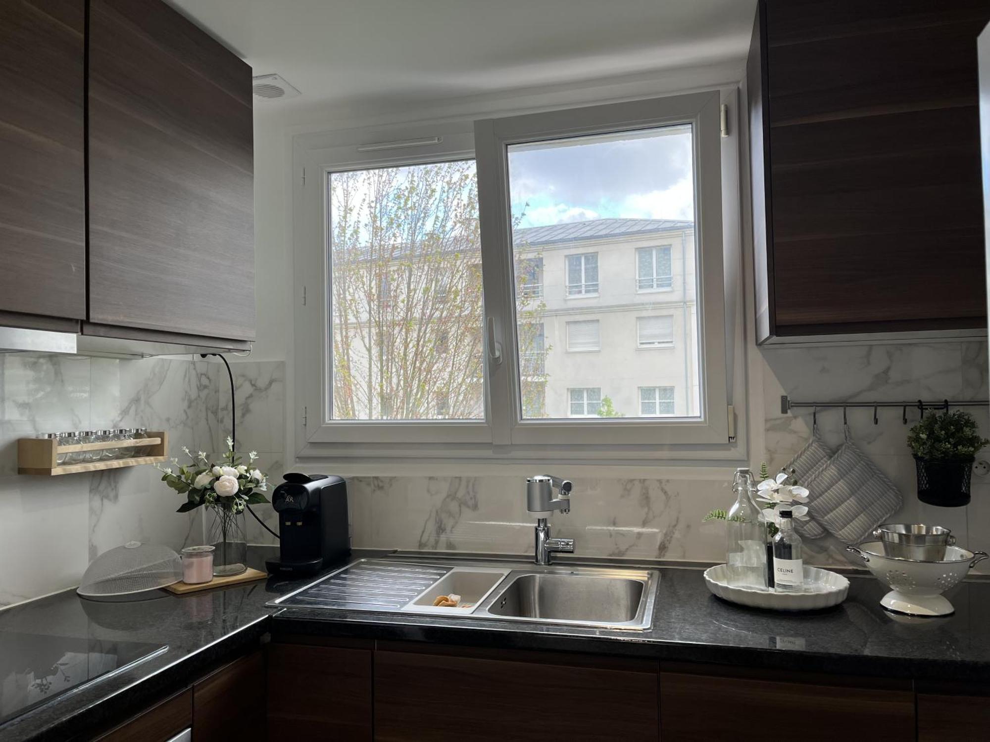 Entire 60M2 Apartment - Close To Paris - Parking - Kitchen - 2Min Rerb - Olympic'24 Бур-ла-Рен Экстерьер фото
