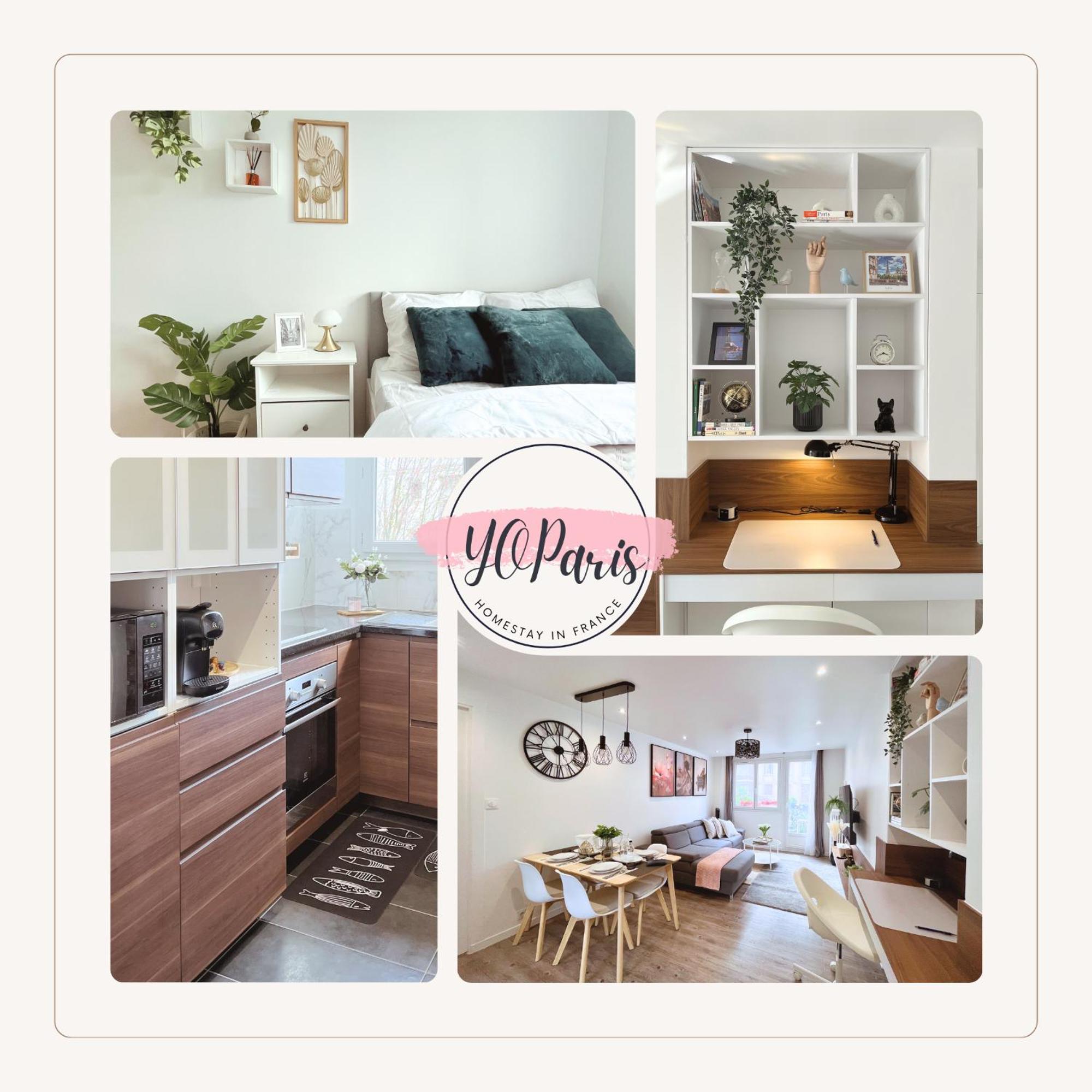 Entire 60M2 Apartment - Close To Paris - Parking - Kitchen - 2Min Rerb - Olympic'24 Бур-ла-Рен Экстерьер фото