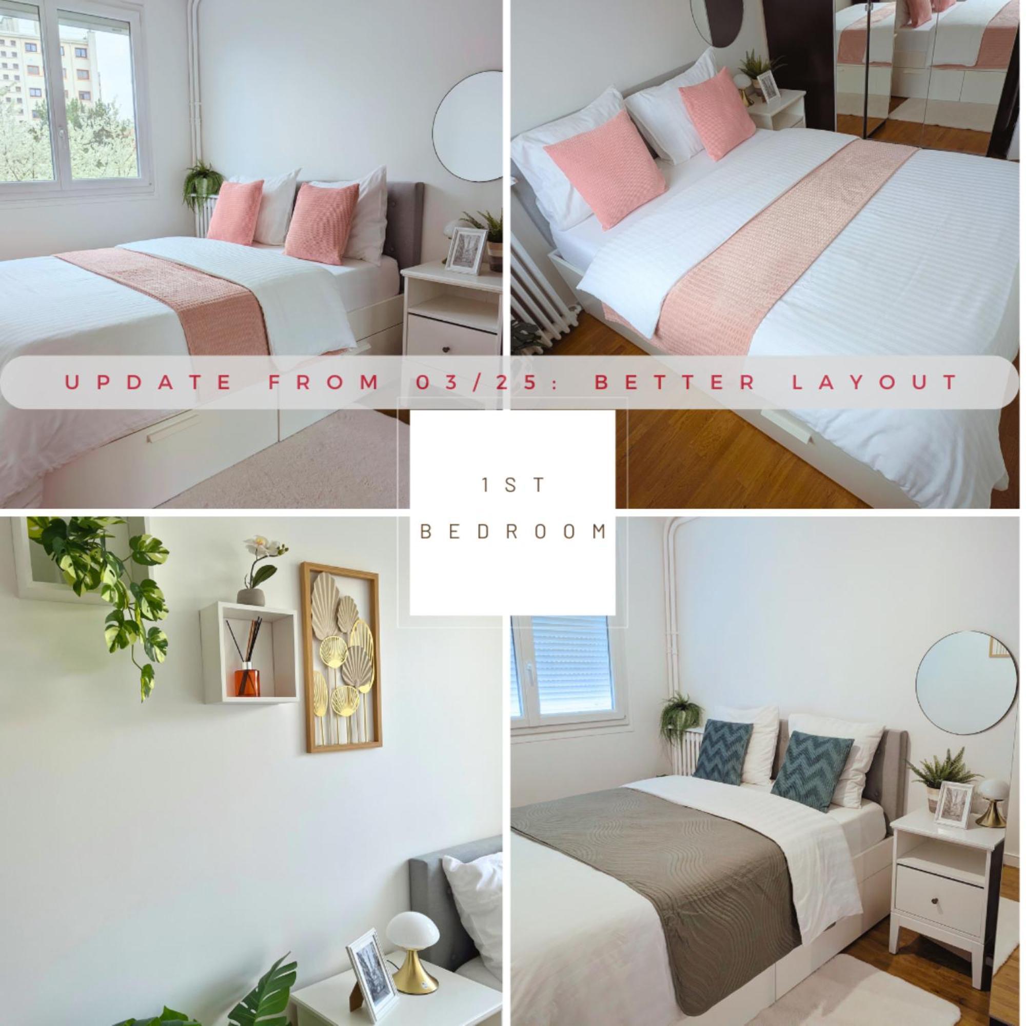 Entire 60M2 Apartment - Close To Paris - Parking - Kitchen - 2Min Rerb - Olympic'24 Бур-ла-Рен Экстерьер фото